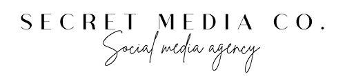 secret media co logo text